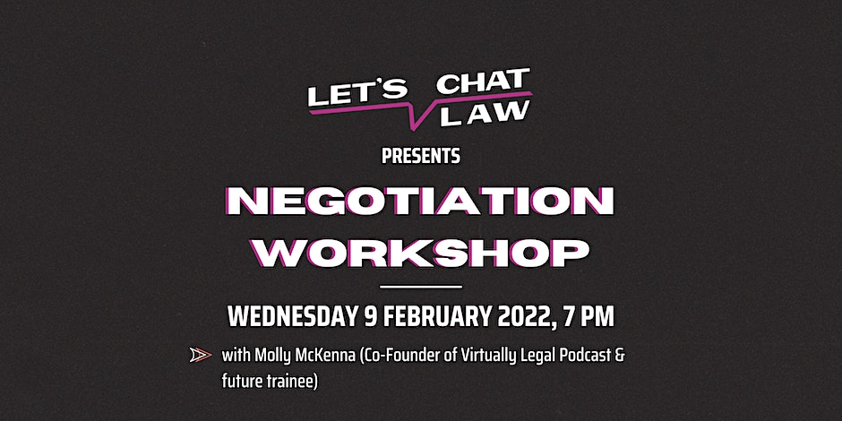 Negotiation Workshop