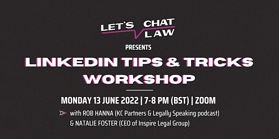 Linkedin Tips & Tricks Workshop