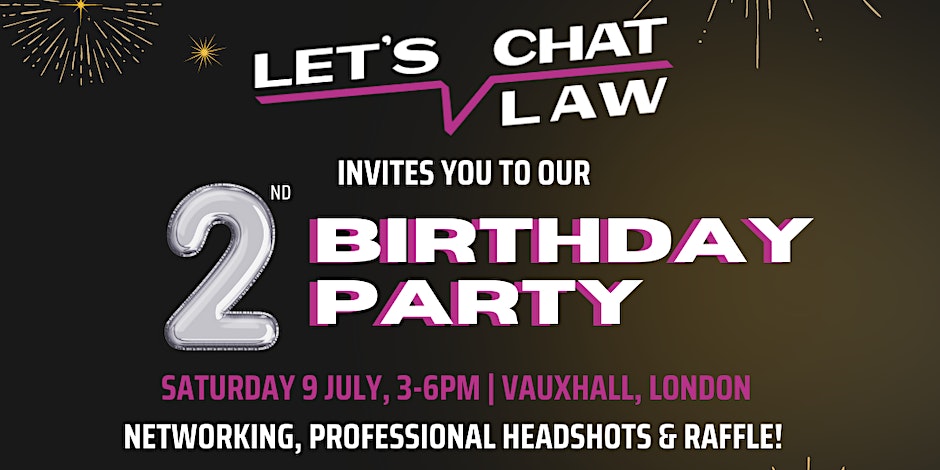 Let’s Chat Law’s 2nd Birthday Party